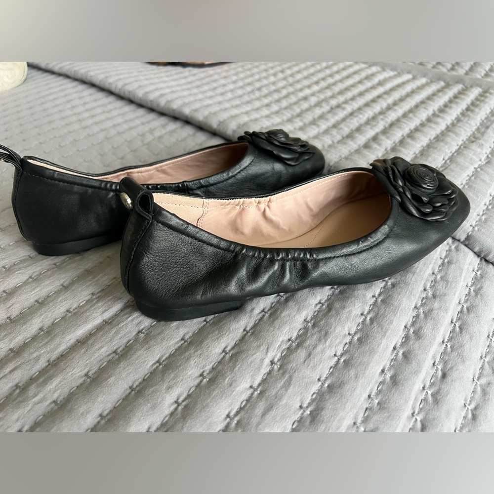 Taryn Rose Rosalyn Ballet Flats 7 - Picture 5 of 10